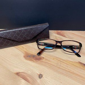 Gucci Tortoise Eyeglass Frames